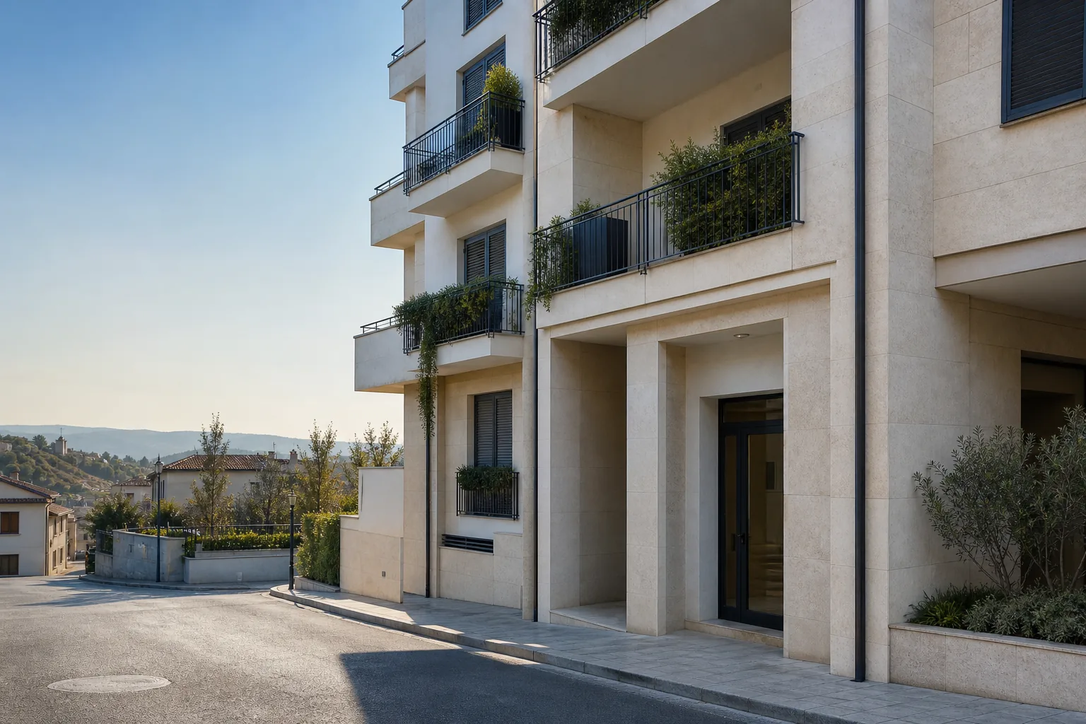 Edificio condominiale per il servizio di amministrazione a Pisticci Scalo